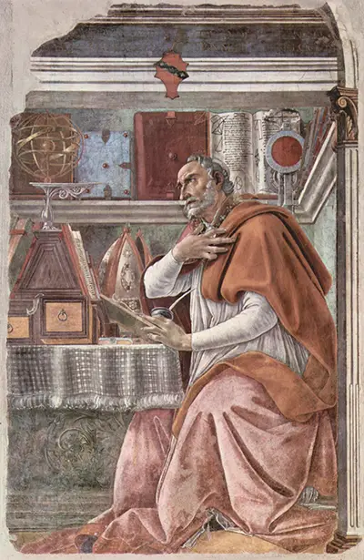 St Augustine Sandro Botticelli